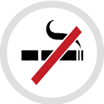 no second hand smoke icon