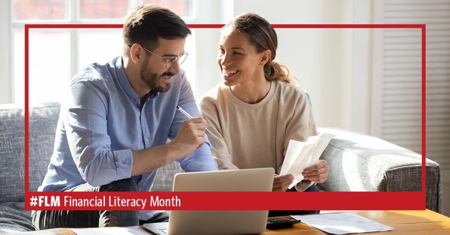 get finances organized for financial literacy month